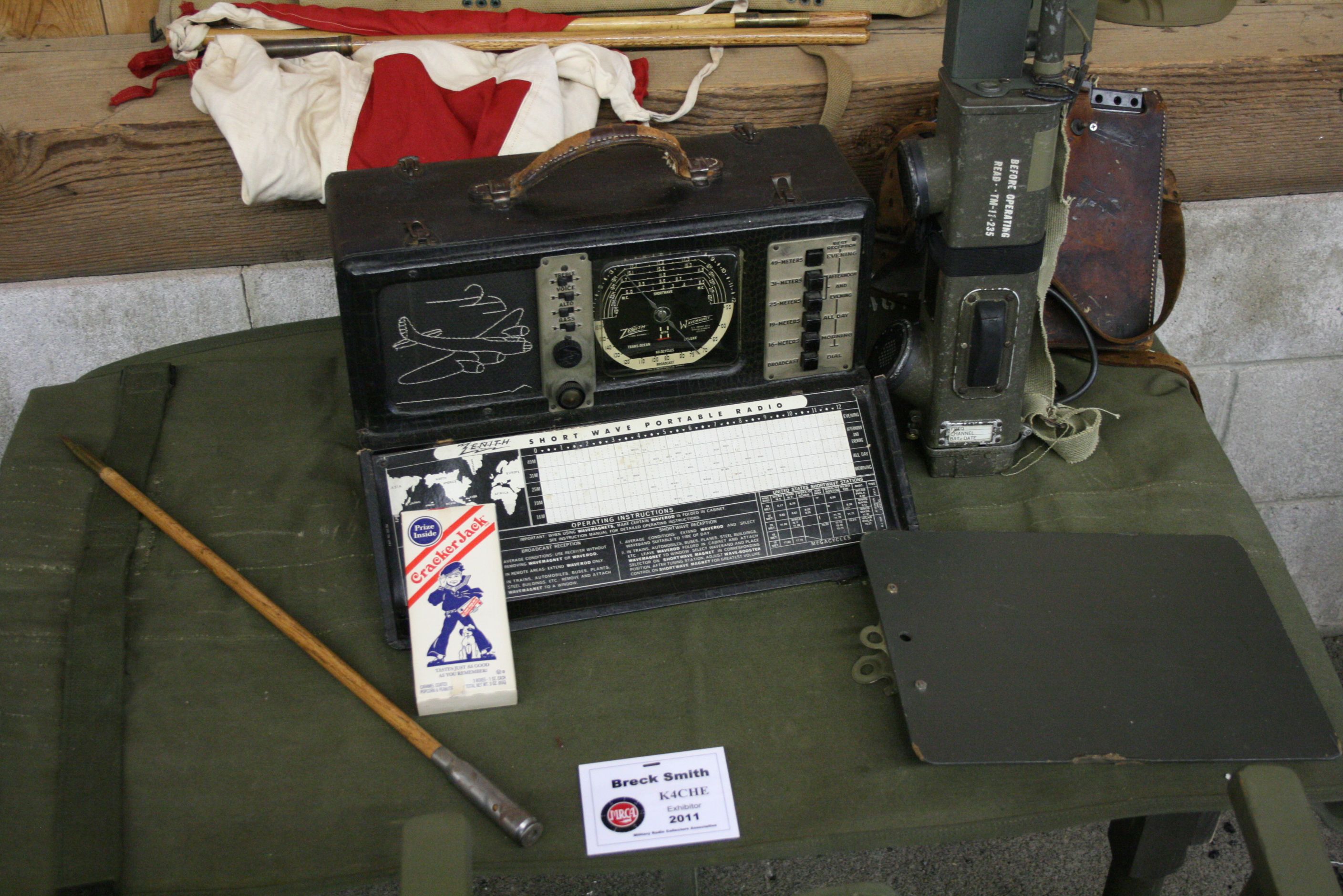 Zenith Bomber radio